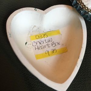 Jewelry - Small Handmade Cherub heart jewelry box Jewelry - Small Handmade Cherub heart jewelry box